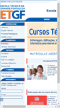 Mobile Screenshot of etgf.edu.br